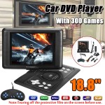 18.8 Inch Home Car Portable HD CD MP3 DVD Player 16:9 LCD Screen Multimedia Player USB SD Support FM TV Game Card Read Portatil