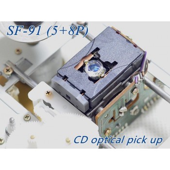 5pcs/lot SF-91 / SF91(5Pin+8Pin) with mechamism SF-91 94V5 Double row plug CD player laser lens  SF 91
