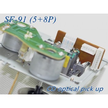 5pcs/lot SF-91 / SF91(5Pin+8Pin) with mechamism SF-91 94V5 Double row plug CD player laser lens  SF 91