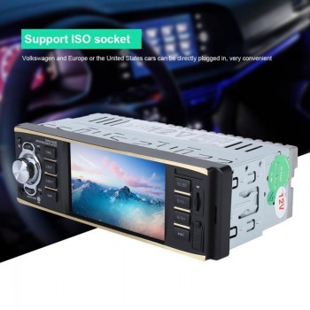 4.1In HD Car Stereo-Single Din MP5-SWM4029B With Bluetooth Touch Screen Car DVD Player EQ Sound Control Support ISO Socket