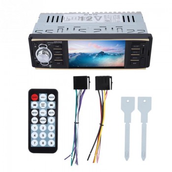 4.1In HD Car Stereo-Single Din MP5-SWM4029B With Bluetooth Touch Screen Car DVD Player EQ Sound Control Support ISO Socket