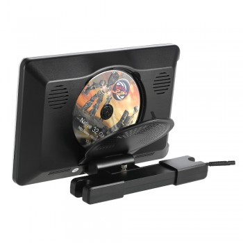 Portable Car Headrest DVD Player 10.1 Inch TFT Digital LCD Screen Touch Button Monitor with HD USB SD Port Remote Control