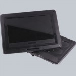 Brand New DVD, VCD Players 9.8 Inch Portable DVD Player With Analog TV USB Card Reader Radio Games Swivel Car small TV Player