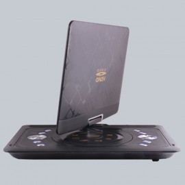13.8-inch big screen mobile EVD Player HD portable car DVD Cars TV Game FM Card Reader 3D Ultrathin MP5 Swivel amp; Rechargeable