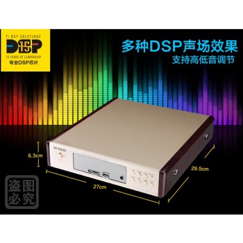 OUNUO DV318C Loseless Music (APE/FLAC/WAV/MP3/WMA) USB/SD Player Bluetooth/FM Radio/AUX Input/DSP/USB Chargeable/Remote Control