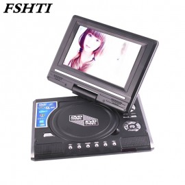 20pcs/7.8 Inch Portable DVD Player Digital Multimedia Player U Drive Play with FM TV Game Card Read Function VCD DVCD MP4 MP5