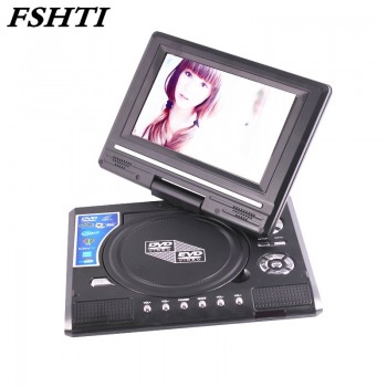 20pcs/7.8 Inch Portable DVD Player Digital Multimedia Player U Drive Play with FM TV Game Card Read Function VCD DVCD MP4 MP5