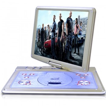 Mobile DVD Player 20 inch ultra-thin high-definition display Built-in Battery portable Game EVD, MPEG4, VCD, CD, DVD-RW,CD-R/RW