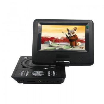 LONPOO Portable DVD Player 7 Inch Dvd Player Divx Usb RCA Portable TV DVD Player With Battery MP3 MP4 GAME DVD Player Portable