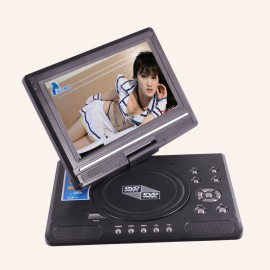 Electronic 9.8 inch Portable DVD EVD Player TV 270 Swivel Widescreen VCD CD MP3/4 SD USB GAME SWIVELamp;Flip Mobile TV
