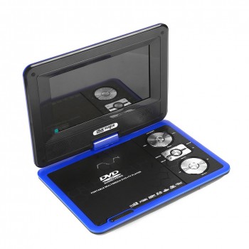 Portable Ultra 7inch HD DVD Player Swivel Screen Support Game Radio SD Card