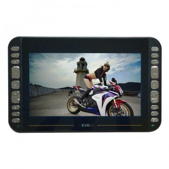 In stock! 9.8 inch Portable DVD EVD Player TV VCD CD MP3/4 For SD USB GAME Mobile TV Free Shipping