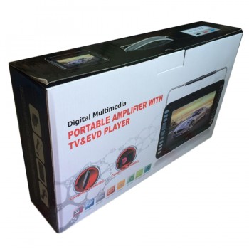 In stock! 9.8 inch Portable DVD EVD Player TV VCD CD MP3/4 For SD USB GAME Mobile TV Free Shipping