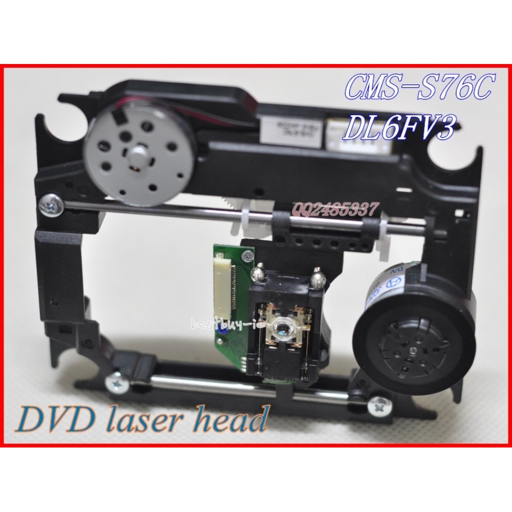 SOH DL6FV3 laser head CMS-S76C for DVD Laser head SOH-DL6FV3 with plastic mechanism motor turntable with lock CMS S76C