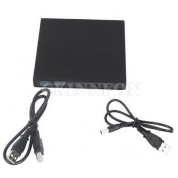 DHL 10PCS Professional Ultra Slim External Drive USB 2.0 Burner Writer DVD BD-ROM 3D Blu-Ray Player for Linux Windows Mac OS