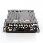 4ch Auto Vehicle Car Mobile DVR SD Card +4 CCD Camera Realtime Safety Vision Kit