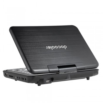 NS-915 9.5 Inch Portable DVD Player Swivel Screen Digital Multimedia Player Support Gamepad 2500mAh Rechargeable Battery