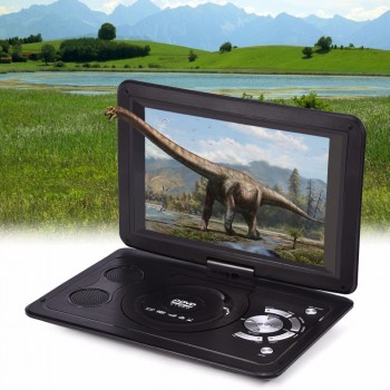 HD TV Portable DVD Player USB 13.9 inch 800*480 Resolution 110-240 V AU Plug Equipped with rechargeable lithium battery