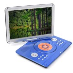 16 Portable EVD TFT TV DVD Player LCD USB SD Card CD FM Radio Remote Control