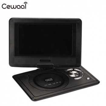 Mini 9inch LCD 720P EVD DVD Media Player Portable Support U Disk SD Card