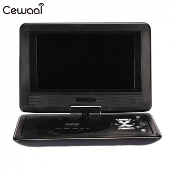 Mini 9inch LCD 720P EVD DVD Media Player Portable Support U Disk SD Card