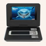 9.8 inch Portable DVD VCD Players with 3D Functions FM Radio Analog TV MP4 MP3Support USB Port,SD Card Play Freeshipping