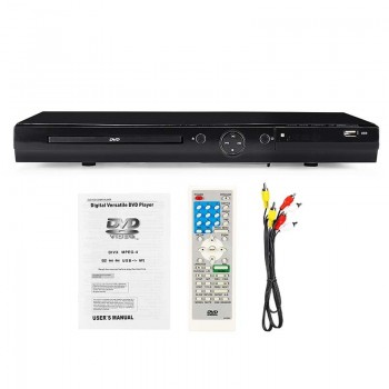 110V-240V USB Portable Multiple Playback DVD Player ADH DVD CD SVCD VCD Disc Player Home Theatre System With Romote Control