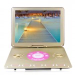 20 inch mobile DVD LCD Srceen Portable VCD EVD Player with TV Player Card Reader Widescreen disc player 3D effects Game Speaker