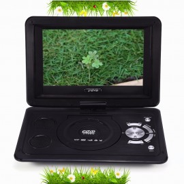 13.9inch HD TV Portable DVD Player FM radio receiver 800*480 Resolution 16:9 LCD Screen USB US Plug