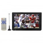 D10 10.1 Inch Portable Multimedia Player DVB-T2 Receiver DTV ATV FM Radio PVR Built-in Speakers HD VGA Input AV IN OUT SD Card