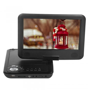 Docooler Portable DVD Player NS-915 9.5 Inch Swivel Screen Digital Multimedia Player Support SD / U Drive / AV IN amp; OUT/ Gamepad