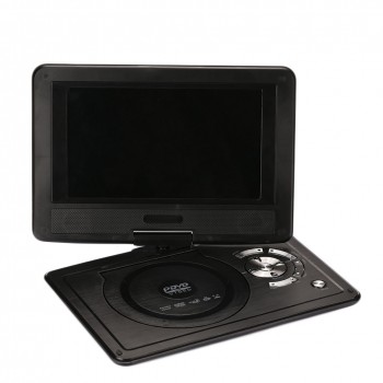 9 LCD Display 720P HD VCD EVD DVD Media Player EU Plug Portable Support U Disk
