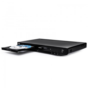 TRANSCTEGO 3D USB External Blu Ray Portable DVD Player HDD Players Media Player DVD Portatil Disk HD mp4 CD DVD Player Black