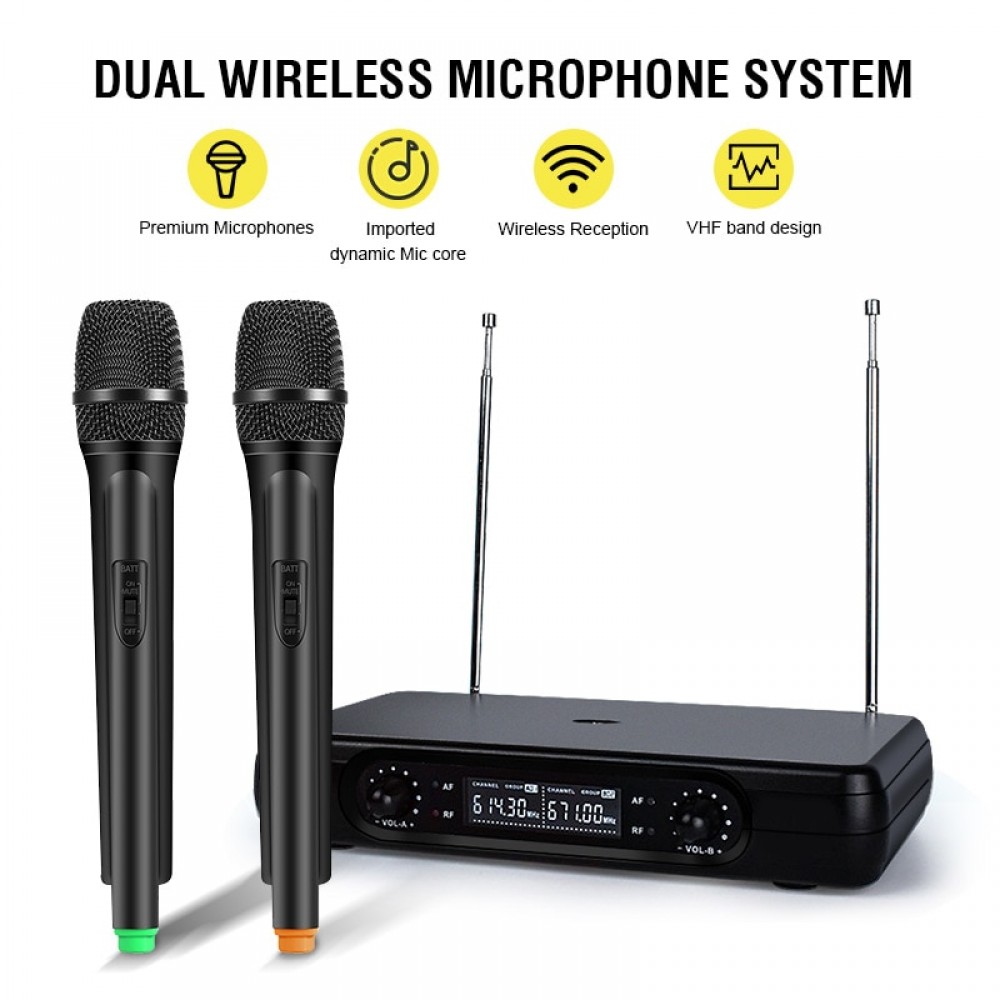 VBESTLIFE EU Wireless Mini Family Home Karaoke System Singing Machine Box DJ Players mixe Audio for Android TV Box PC phones