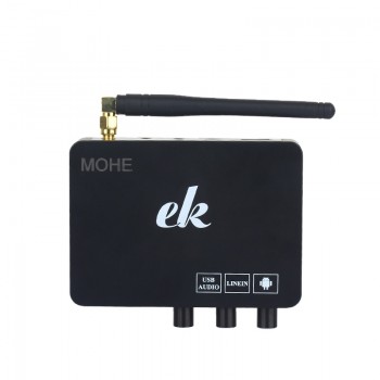 JEDX K2 Wireless Mini Family Home Karaoke Echo System Singing Machine Box Karaoke Players USB Audio for Android TV Box PC Phones