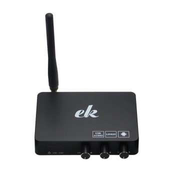 K2 Android TV Box PC Home KTV Mini Karaoke Echo Mixer System Digital Sound Audio Mixer Singing Machine + 2 Wireless Microphone