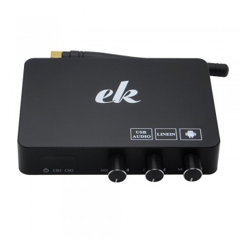 Portable Wireless Family Home Karaoke Echo System Singing Microphone Box Karaoke Player USB Audio for Android TV Box Smart TV