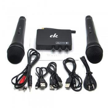 Portable Wireless Family Home Karaoke Echo System Singing Microphone Box Karaoke Player USB Audio for Android TV Box Smart TV