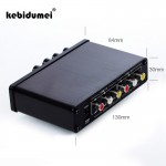 New A933 Mini Karaoke Machine System Sound Mixer Amplifier 12V W/ RCA In and Out Cable For PC Cellphone TV DJ with US/EU/AU plug