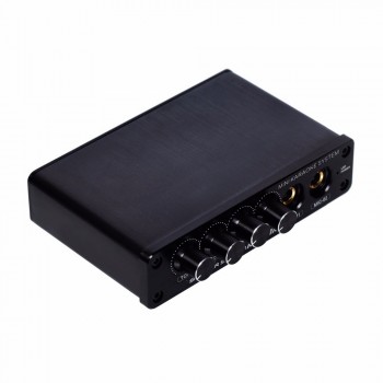 New A933 Mini Karaoke Machine System Sound Mixer Amplifier 12V W/ RCA In and Out Cable For PC Cellphone TV DJ with US/EU/AU plug