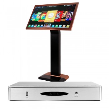 HD-HYNUDAL Chinese Karaoke Player Sing Machine 2TB HDD System 40K Original KTV MTV Songs+1080P Touch Screen Can Connect phone