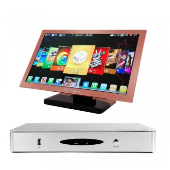 HD-HYNUDAL Chinese Karaoke Player Sing Machine 2TB HDD System 40K Original KTV MTV Songs+1080P Touch Screen Can Connect phone