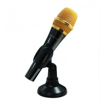 Fashion Karaoke Singing Machine Karaoke Mixer Mini Karaoke Player Handheld KTV Home KTV With 1pcs Wired Condenser Microphone