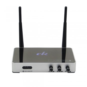 K5 Professional UHF Wireless V4.0 Microphone Family Home Car Karaoke Echo System Singing Microphone Box Karaoke Player