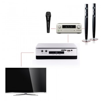 Professional Home  HDD  karaoke player machine  With 2TB hard driver include 42k songs