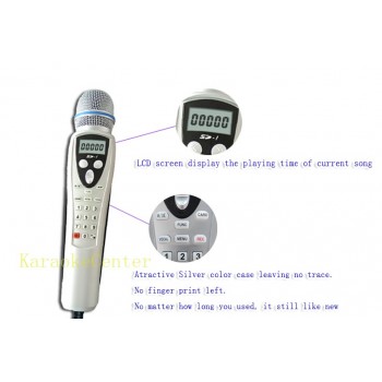Karaoke Singing Machine Magic Karaoke Microphone System W/songs Recordable,Home Audio Video System,Play MTV cdg