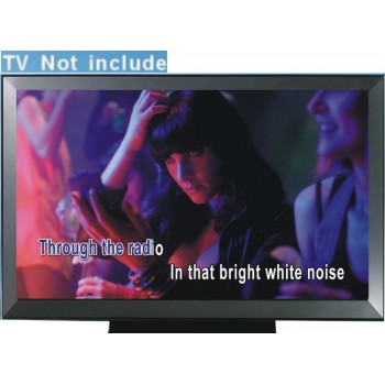 Karaoke Singing Machine Magic Karaoke Microphone System W/songs Recordable,Home Audio Video System,Play MTV cdg