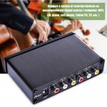 Mini Karaoke Sound Console Stereo Mixer Microphone Effector Preamplifier Amplifier US Plug GDeals