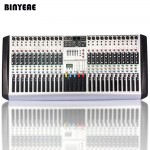 HX2402  New Professional Audio DJ Mixer 24 Channels EQ Mixing Console Mezcladora De DJ