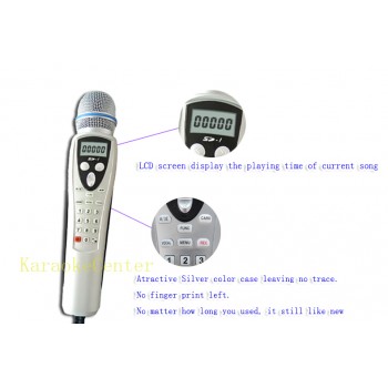 Thai English MTV  Karaoke Machine Magic Karaoke Microphone System, Portable Sing Machine. One step add more song.